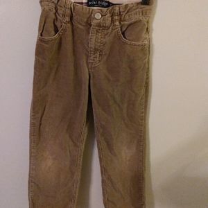 🔴free🔴with any purchase/Mini Boden sz 9 corduroy pants w/ worn knees